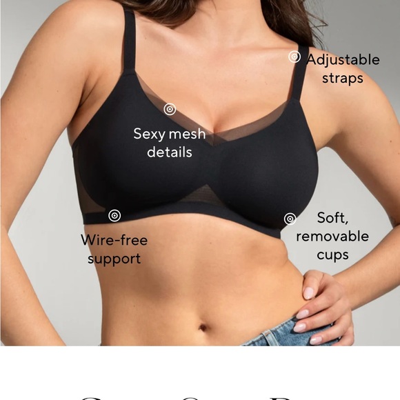 Two Honeylove Crossover Bras - Picture 1 of 11